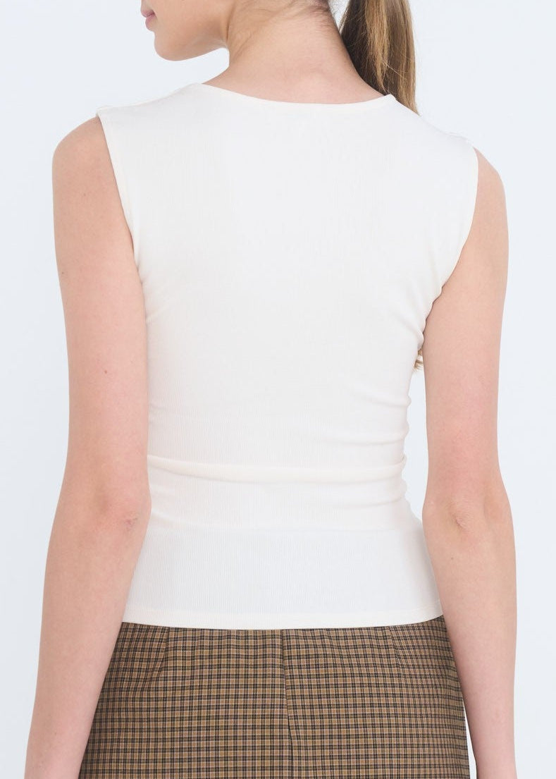 ADRIANA SLEEVELESS TANK TOP