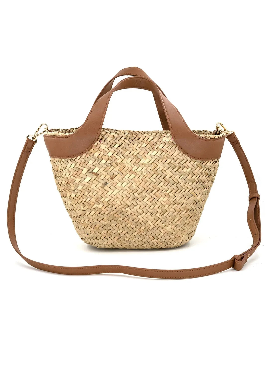TAHITI WOVEN STRAW BAG