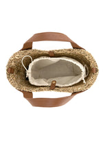 TAHITI WOVEN STRAW BAG