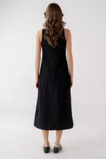 MILEY BLACK MIDI DRESS