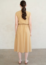 MELANIE SLEEVELESS MIDI DRESS