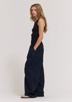 TARA LINEN PULL-ON PANTS