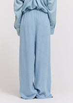 JILLIAN CHAMBRAY STRAIGHT PANT