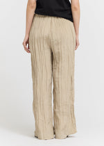 CHLOE CRINKLE SMOCKED PANTS