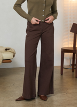 LUCY BROWN BOOT-CUT PANTS