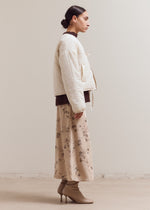 ABBY CREAM QUILTED JACKET