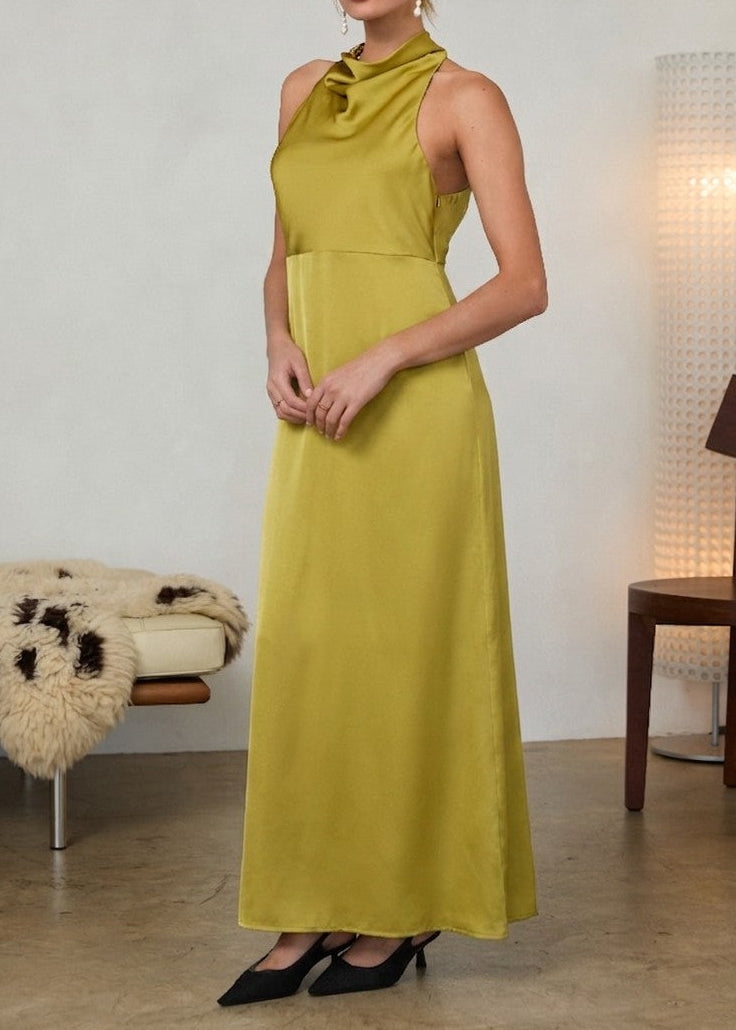JORDYN HALTER MAXI DRESS