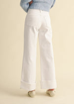 CLAIRE WHITE PALAZZO JEANS