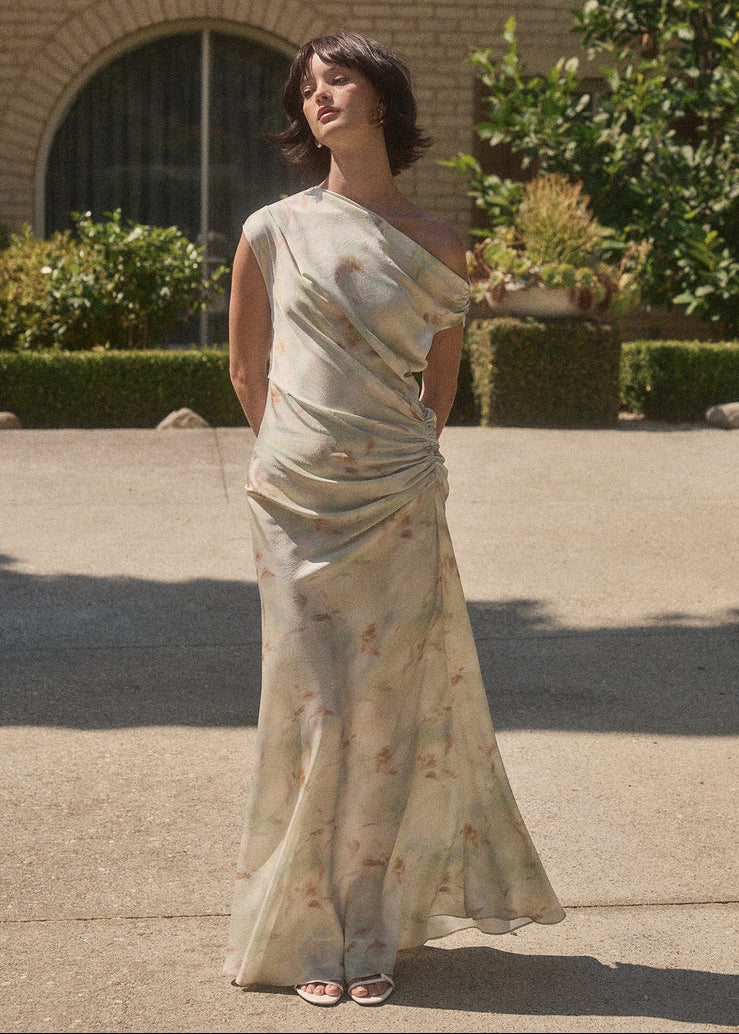 ARTA GATHERED MAXI DRESS
