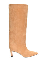 ESTELLE SUEDE POINTED BOOTS