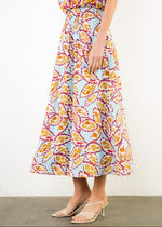 ANYA FLOWY MIDI SKIRT