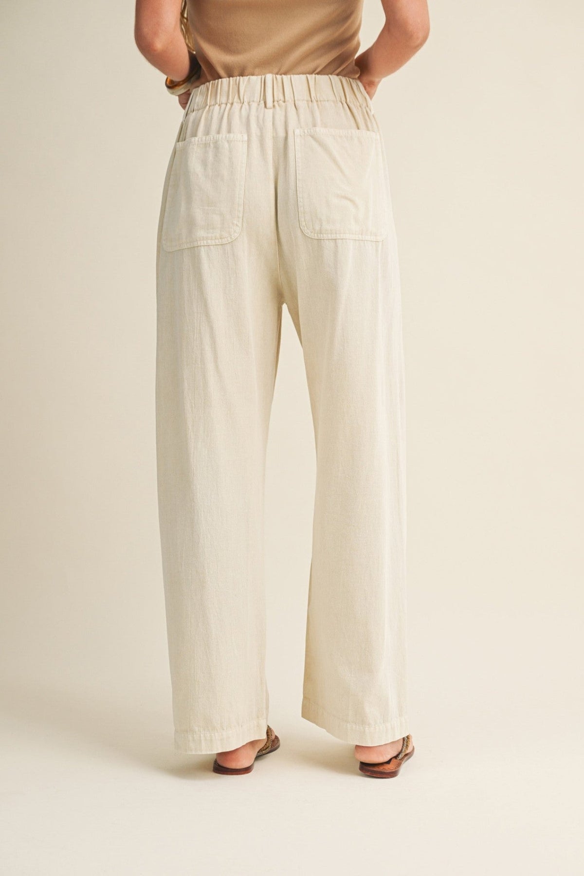 GRACIE STRAIGHT-LEG PANTS