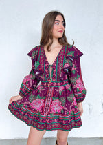 TERRI FLORAL MINI DRESS
