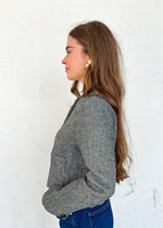 SYLVIE HERRINGBONE JACKET