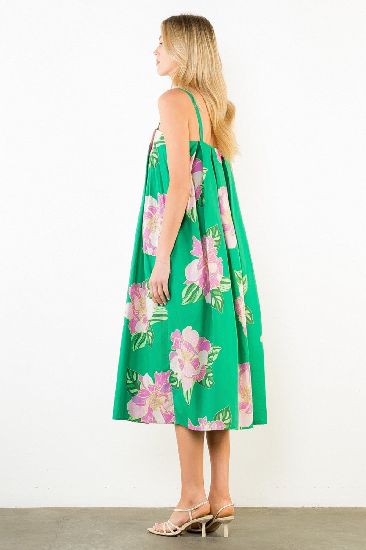 HANNAH FLORAL MIDI DRESS