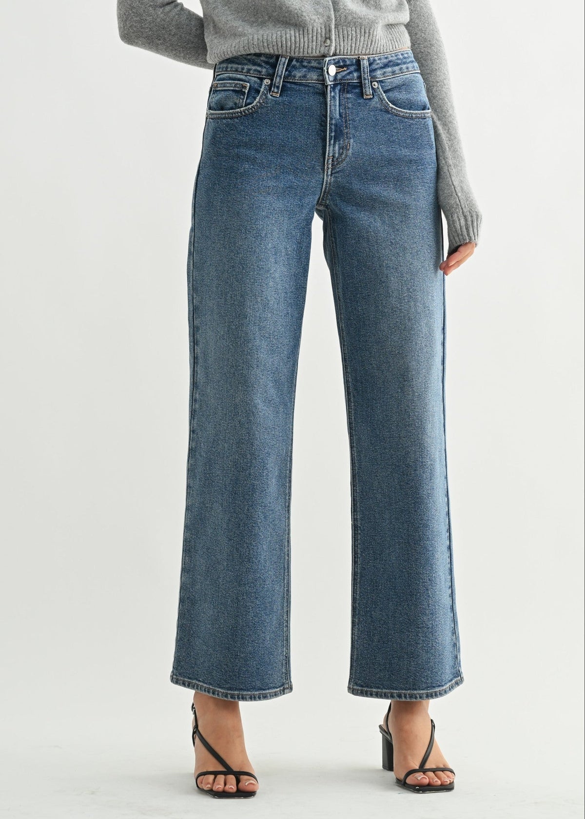 VICTORIA MID RISE JEANS
