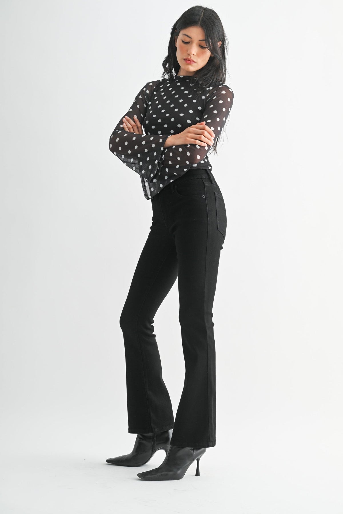 LUISA MID-RISE BOOTCUT JEANS