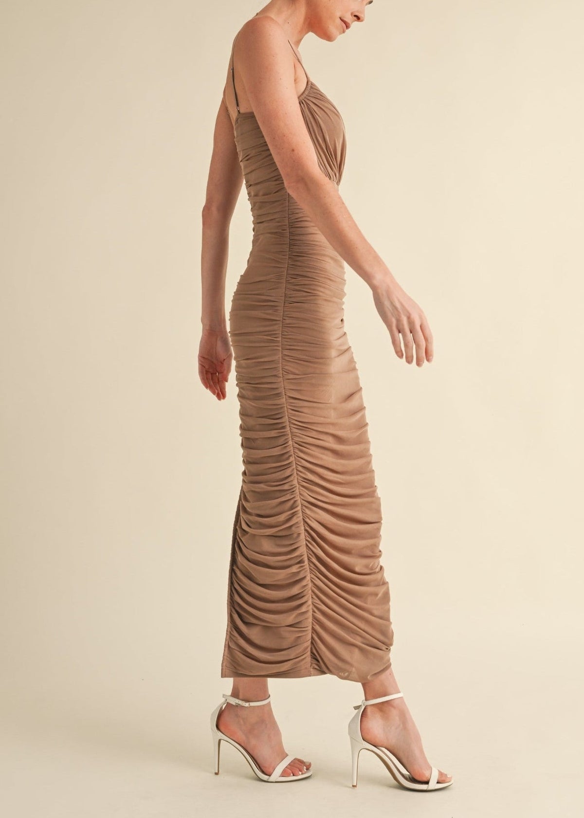 MADIGAN MESH BODYCON DRESS