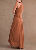 SARAH SATIN MAXI DRESS