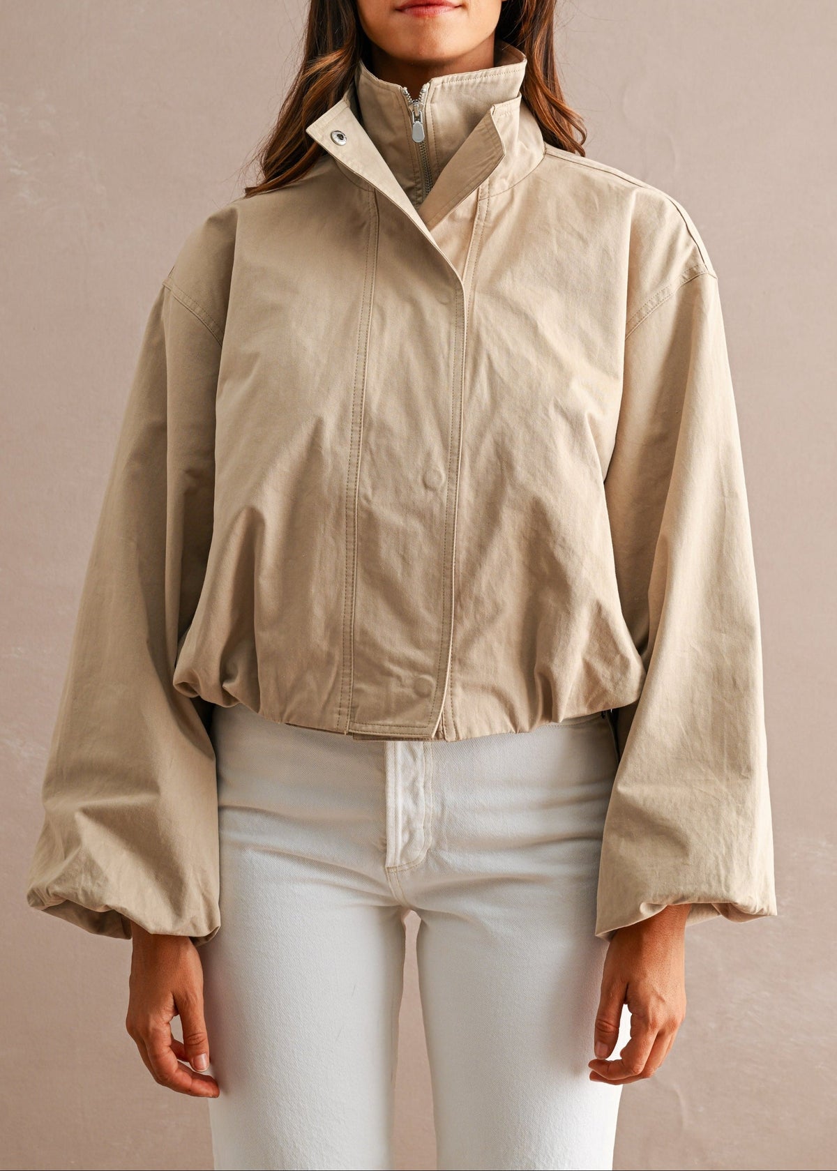 MIA BUBBLE HEM JACKET