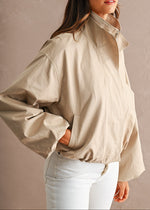 MIA BUBBLE HEM JACKET