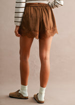 MILLE SATIN PULL-ON SHORTS