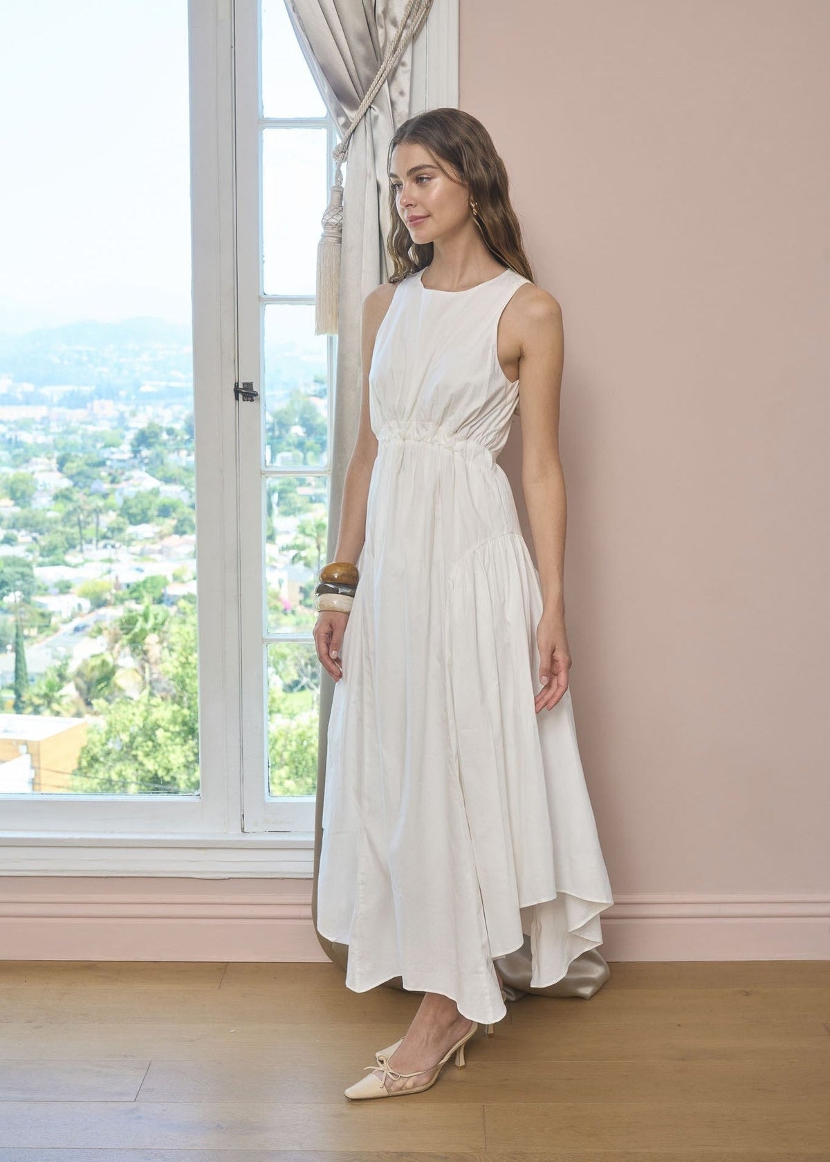 JANE WHITE MAXI DRESS