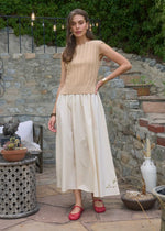 CLARA SLEEVELESS MIDI DRESS