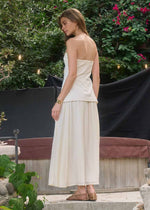 KAROL STRAPLESS MAXI DRESS