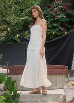 KAROL STRAPLESS MAXI DRESS