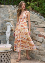 ZARA SLEEVELESS MIDI DRESS