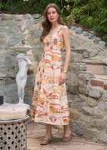 ZARA SLEEVELESS MIDI DRESS