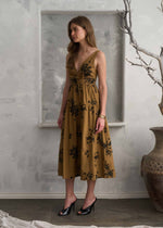 MANDY SLEEVELESS MIDI DRESS