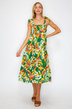 MELANIE SLEEVELESS MIDI DRESS