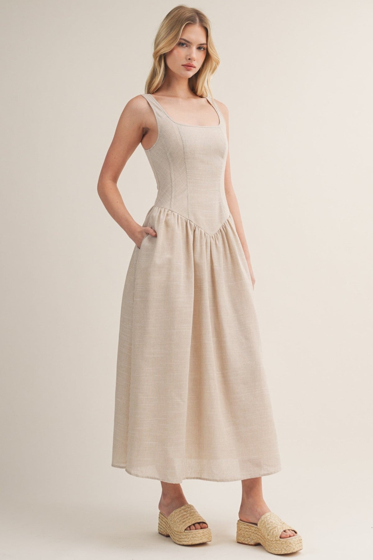 WENDY CORSET MAXI DRESS