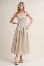 WENDY CORSET MAXI DRESS