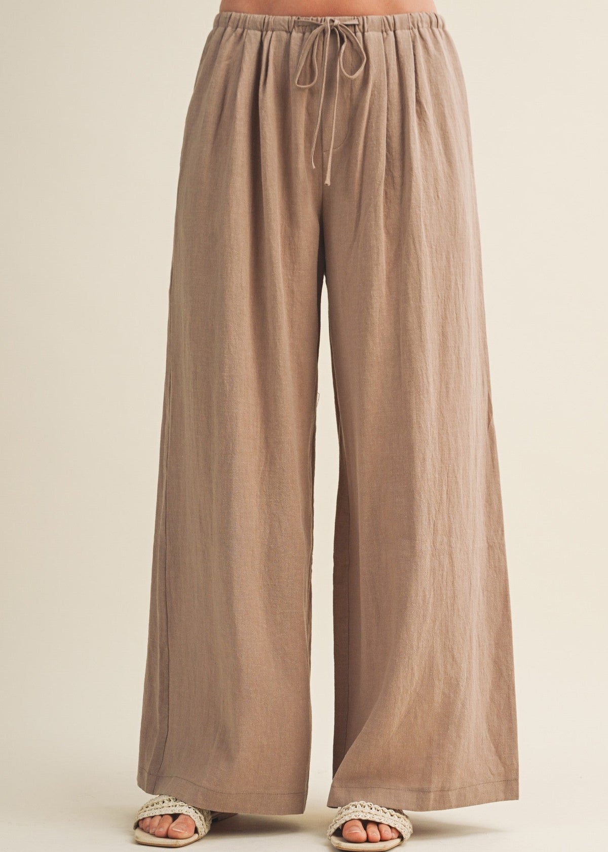 MAKAELA WIDE-LEG PANTS