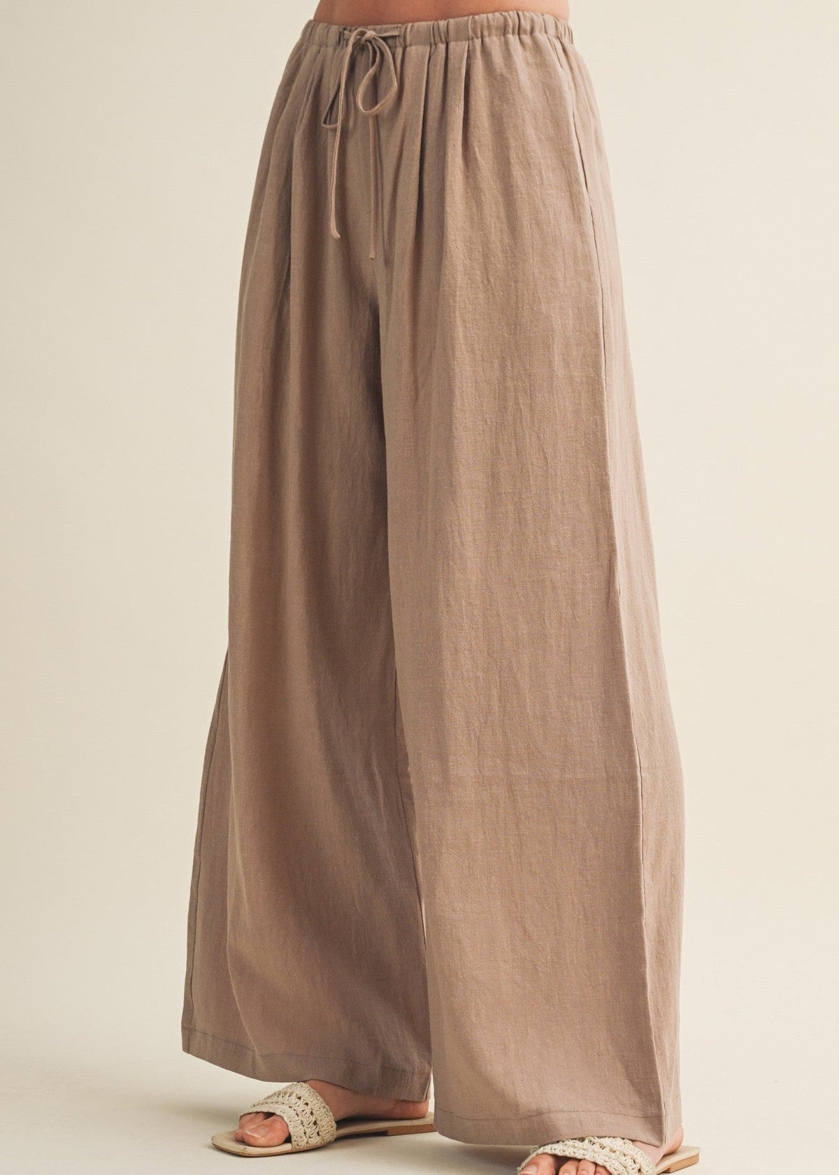 MAKAELA WIDE-LEG PANTS