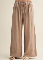 MAKAELA WIDE-LEG PANTS