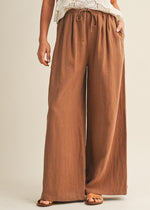 MAKAELA WIDE-LEG PANTS