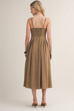 PATRICIA CAMI MIDI DRESS