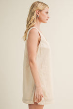ASHLEY TRIMMED DRESS ROMPER