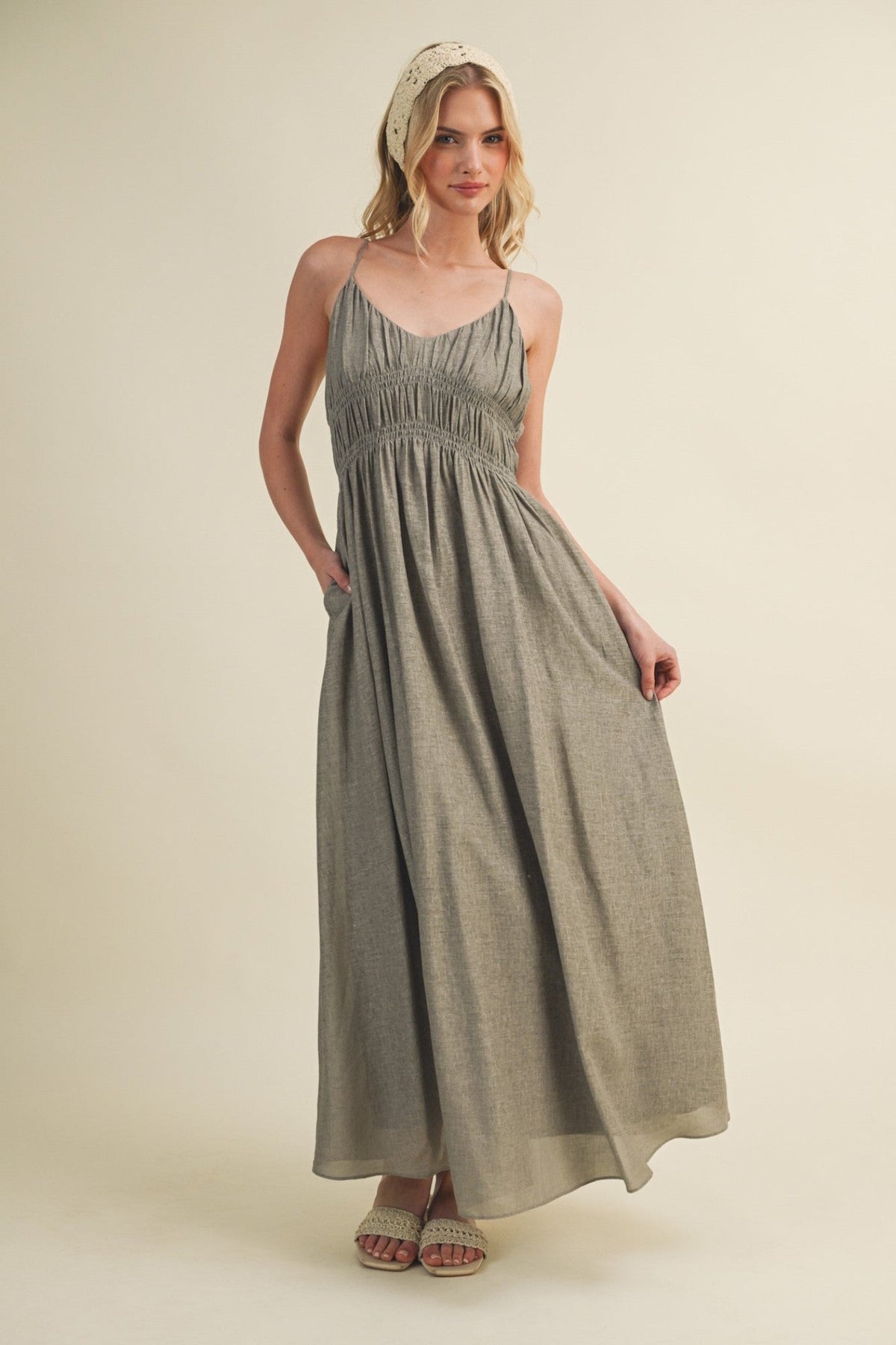 ABBEY SLEEVELESS MAXI DRESS