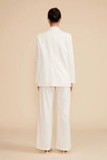 TARA WHITE CUPRO BLAZER