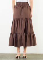 ADDIE MAXI TIERED SKIRT