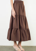 ADDIE MAXI TIERED SKIRT