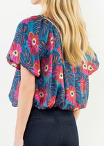 SABRINA BUBBLE HEM TOP