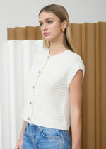 ALEXANDRA CAP SLEEVE CARDIGAN