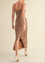 MADIGAN MESH BODYCON DRESS